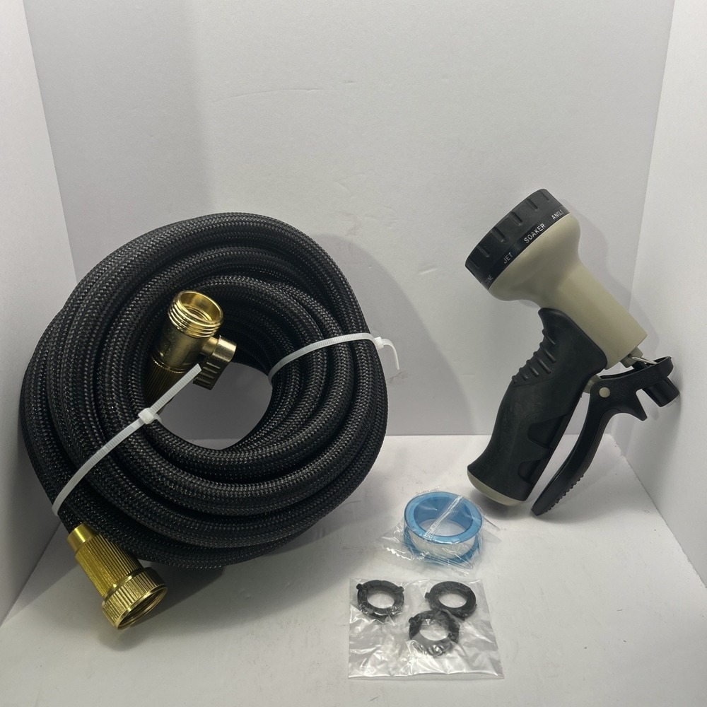 Expanding Garden Hose W/9 Settings Nozzle 25ft